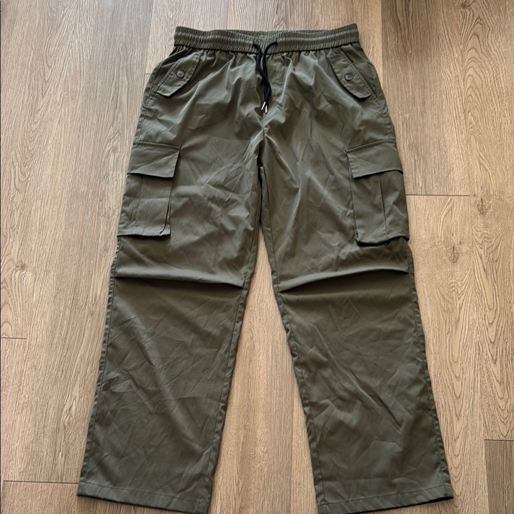 Olive Green Cargo Pants Unisex